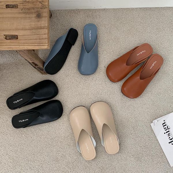 slippers fashion shallow flat heel slides casual outdoor sand 2021 autumn brand women slipper round toe slip on mules shoes, Black
slippers fashion shallow flat heel slides casual outdoor sand 2021 autumn brand women slipper round toe slip on mules shoes, Black