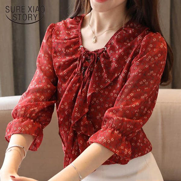 blusas mujer de moda womens and blouses shirts camisa femenina half bow floral chiffon blouse chemisier femme 4721 50 210528, White
blusas mujer de moda womens and blouses shirts camisa femenina half bow floral chiffon blouse chemisier femme 4721 50 210528, White