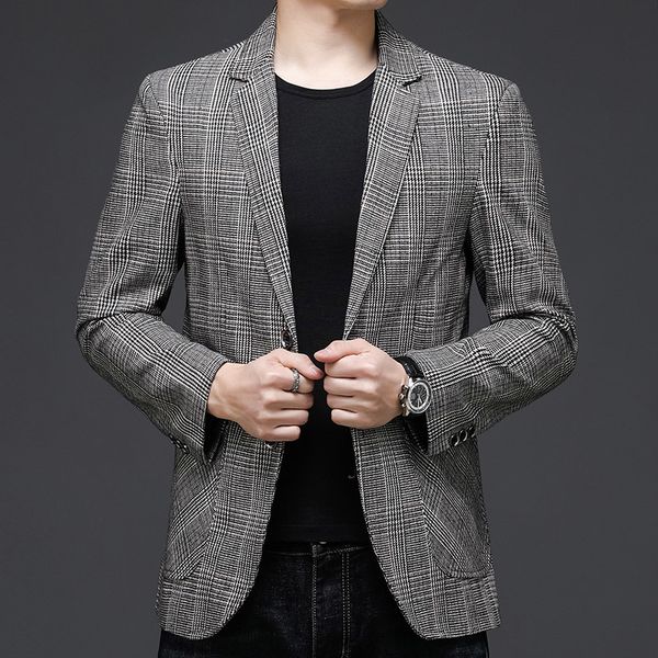 classic chess casual men suit blazers blazer business male street wedding wear social homme coat mbvr, White;black
classic chess casual men suit blazers blazer business male street wedding wear social homme coat mbvr, White;black