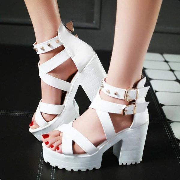 sandals 2021 plus size 43 chunky high heels gothic style gladiator leisure black white platform summer shoes women
sandals 2021 plus size 43 chunky high heels gothic style gladiator leisure black white platform summer shoes women
