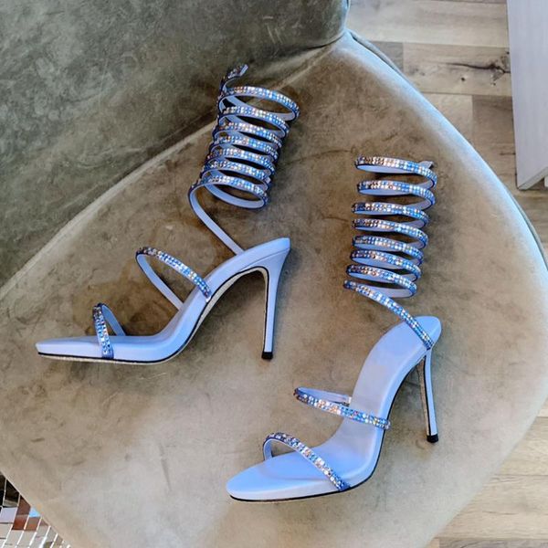 sandals classic serpentine winding women high thin heels crystal decor party for 2021 summer shoes, Black
sandals classic serpentine winding women high thin heels crystal decor party for 2021 summer shoes, Black