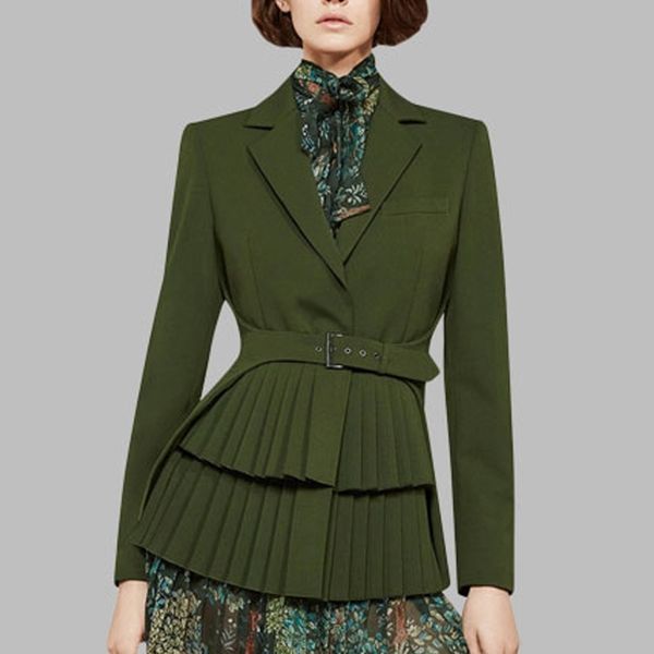 suit coat women's autumn dress 2020 new slim fit fashion temperament long sleeve 19008, Black
suit coat women's autumn dress 2020 new slim fit fashion temperament long sleeve 19008, Black
