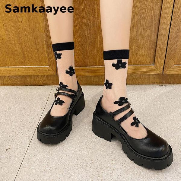 dress shoes size 35-39 womens pu leather spring autumn femmes buckle strap platform round toe pumps mujer chaussures black zapatos y38 
dress shoes size 35-39 womens pu leather spring autumn femmes buckle strap platform round toe pumps mujer chaussures black zapatos y38