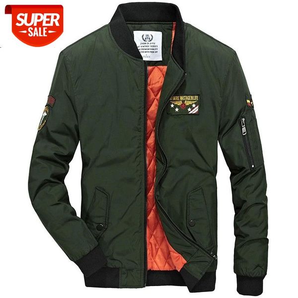Military Army Tactical Jacket Men Cotton Stand Collar Casual Jacket hombre Air Force One Baseball Jackets Plus Size 4XL #OZ5c, Black;brown
Military Army Tactical Jacket Men Cotton Stand Collar Casual Jacket hombre Air Force One Baseball Jackets Plus Size 4XL #OZ5c, Black;brown