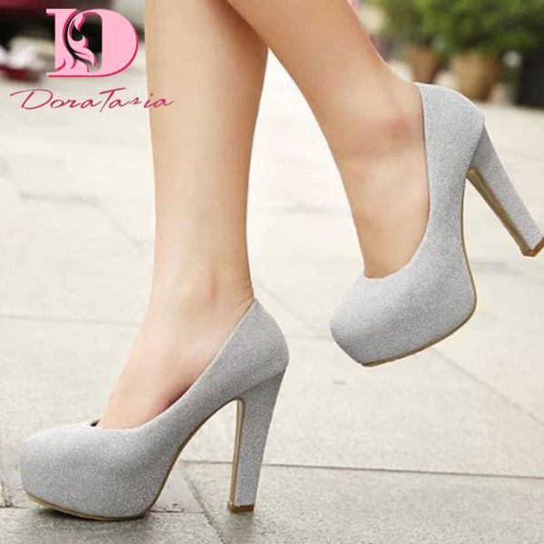dress shoes doratasia brand female thick high heels spring pumps slip on platform women elegant concise party woman, Black
dress shoes doratasia brand female thick high heels spring pumps slip on platform women elegant concise party woman, Black