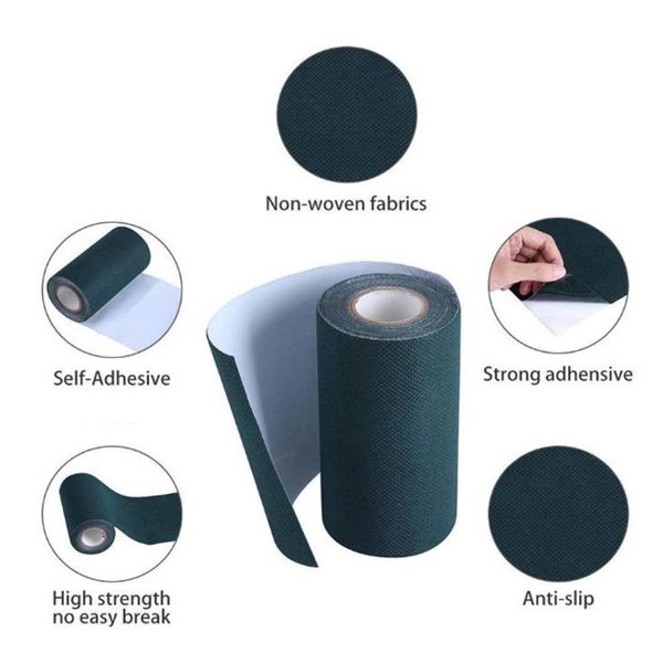 decorative flowers & wreaths 5/10/15m single-sided artificial turf tape non-woven self-adhesive synthetic fake grass seaming sticker roll fo
decorative flowers & wreaths 5/10/15m single-sided artificial turf tape non-woven self-adhesive synthetic fake grass seaming sticker roll fo