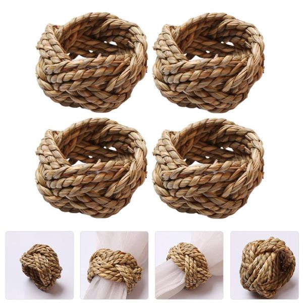 napkin rings 4pcs woven buckle festival party cafe table decoration ring
napkin rings 4pcs woven buckle festival party cafe table decoration ring