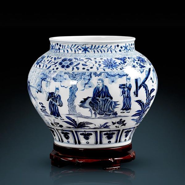 vases jingdezhen ceramic vase antique hand painted blue and white bedroom houses classical living rooms decor porcelain
vases jingdezhen ceramic vase antique hand painted blue and white bedroom houses classical living rooms decor porcelain