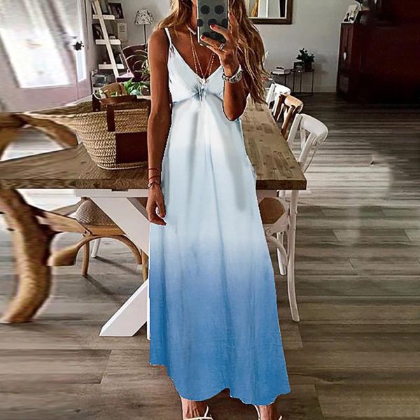 casual dresses fashion 2021 female dress summer sleeveless v-neck party long boho women patchwork plus size beach spaghetti maxi, Black;gray
casual dresses fashion 2021 female dress summer sleeveless v-neck party long boho women patchwork plus size beach spaghetti maxi, Black;gray