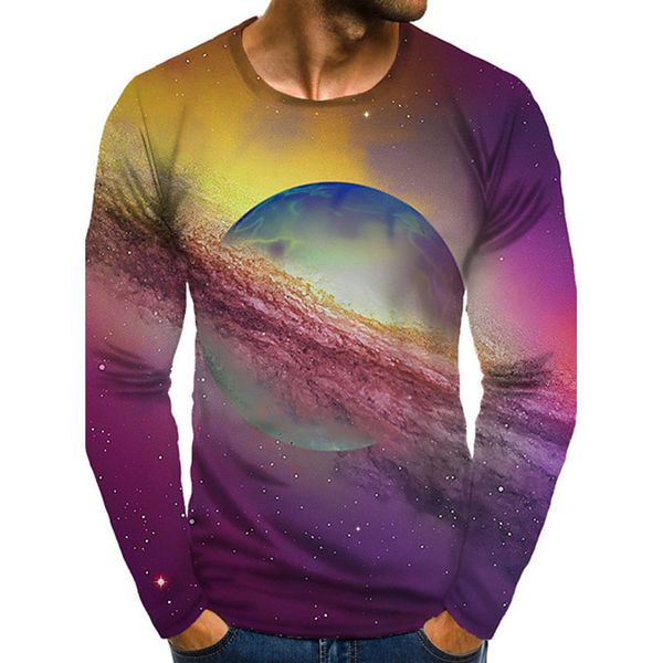 planet 3d printed t-shirt visual impact party street style round neck high-quality long-sleeved graphic optical illusion plus size printing, White;black
planet 3d printed t-shirt visual impact party street style round neck high-quality long-sleeved graphic optical illusion plus size printing, White;black
