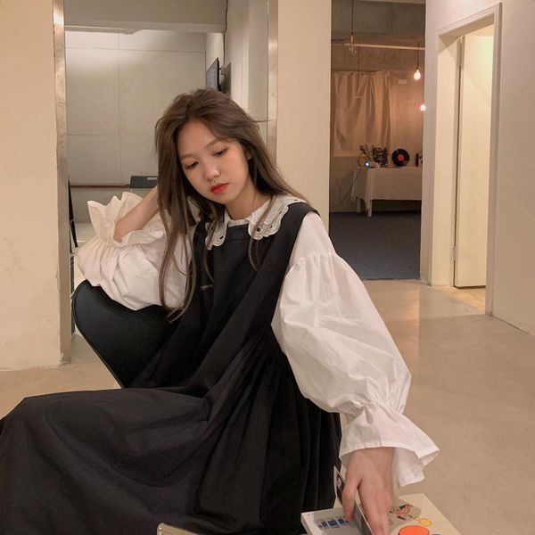 casual dresses fluffy women's 2021 autumn arrival korean loose female chic sweet kawaii princess oversized fashion, Black;gray
casual dresses fluffy women's 2021 autumn arrival korean loose female chic sweet kawaii princess oversized fashion, Black;gray