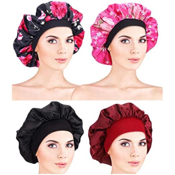 artracyse 4 pieces satin sleeping cap soft sleeping cap head cover for women girls
artracyse 4 pieces satin sleeping cap soft sleeping cap head cover for women girls