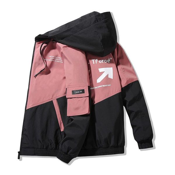men's jackets fgkks fashion brand men printing jacket spring autumn high street hooded outerwear trendy casual coat male, Black;brown
men's jackets fgkks fashion brand men printing jacket spring autumn high street hooded outerwear trendy casual coat male, Black;brown