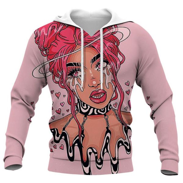 men's hoodies & sweatshirts cloocl fashion girls print hoodie personality africa ladies streetwear casual pocket harajuku diy men cloth, Black
men's hoodies & sweatshirts cloocl fashion girls print hoodie personality africa ladies streetwear casual pocket harajuku diy men cloth, Black