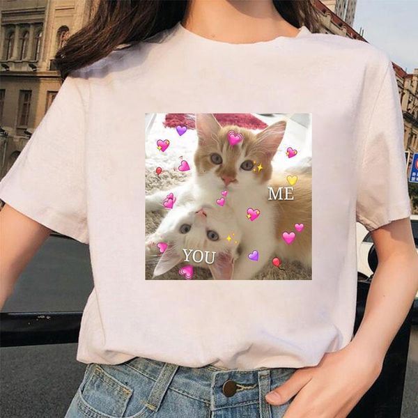 cat printed women t shirt casual funny tshirts casual tee hipster tumblr female t shirt harajuku t-shirts woman clothes, White
cat printed women t shirt casual funny tshirts casual tee hipster tumblr female t shirt harajuku t-shirts woman clothes, White