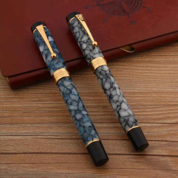fountain pens luxury jinhao 100 pen blue marble golden acrylic spin twist school student office stationery ink
fountain pens luxury jinhao 100 pen blue marble golden acrylic spin twist school student office stationery ink