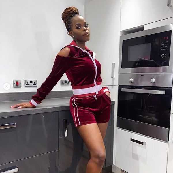 women's tracksuits sporty style two piece set women simple patchwork zipper off shoulder long sleeve solid casual active female biker s, Gray
women's tracksuits sporty style two piece set women simple patchwork zipper off shoulder long sleeve solid casual active female biker s, Gray
