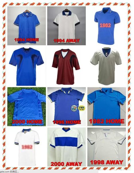 1982 1986 1994 retro del piero soccer jerseys 90 94 96 98 2000 2006 totti ancient maillot grosso pirlo baresi r.baggio oldest football shirt, Black;yellow
1982 1986 1994 retro del piero soccer jerseys 90 94 96 98 2000 2006 totti ancient maillot grosso pirlo baresi r.baggio oldest football shirt, Black;yellow