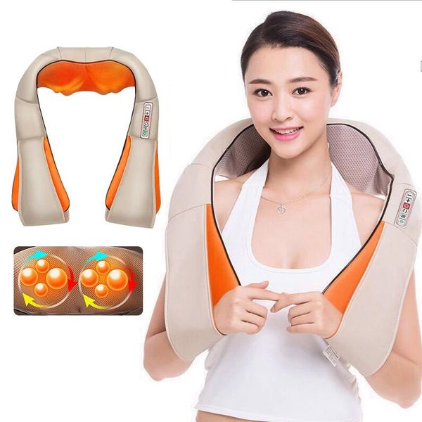 electric massagers u shape electrical shiatsu back neck shoulder body massager infrared heated 4d kneading car/home massage shawl
electric massagers u shape electrical shiatsu back neck shoulder body massager infrared heated 4d kneading car/home massage shawl