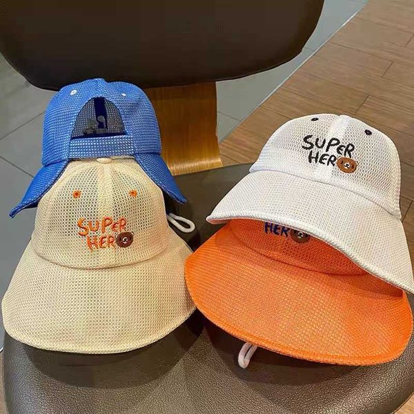 children summer thin sunshade hat baby mesh sunscreen fisherman men and women sun versatile korean version, Yellow
children summer thin sunshade hat baby mesh sunscreen fisherman men and women sun versatile korean version, Yellow