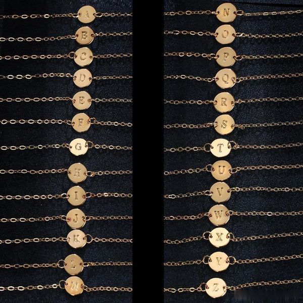 gold plated a-z letter pendant bracelet & bangle ankles couple jewelry party gifts christmas accessories, Golden;silver
gold plated a-z letter pendant bracelet & bangle ankles couple jewelry party gifts christmas accessories, Golden;silver