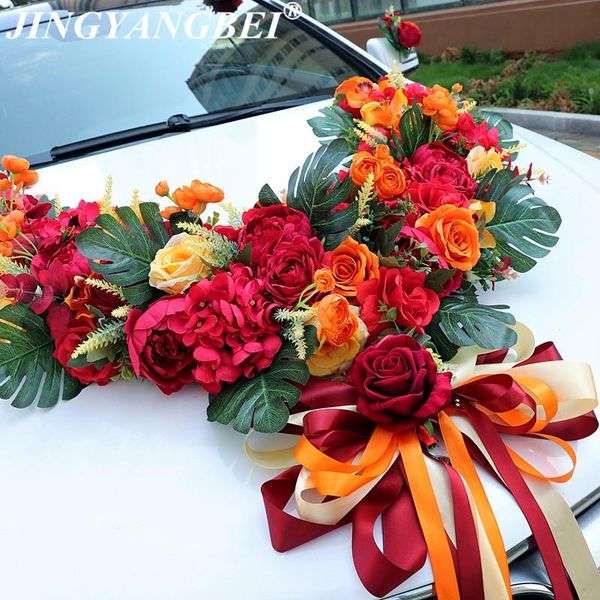 decorative flowers & wreaths orange red u shape artificial silk rose wedding car flower set decoration party holiday 4s shop hood show layou
decorative flowers & wreaths orange red u shape artificial silk rose wedding car flower set decoration party holiday 4s shop hood show layou