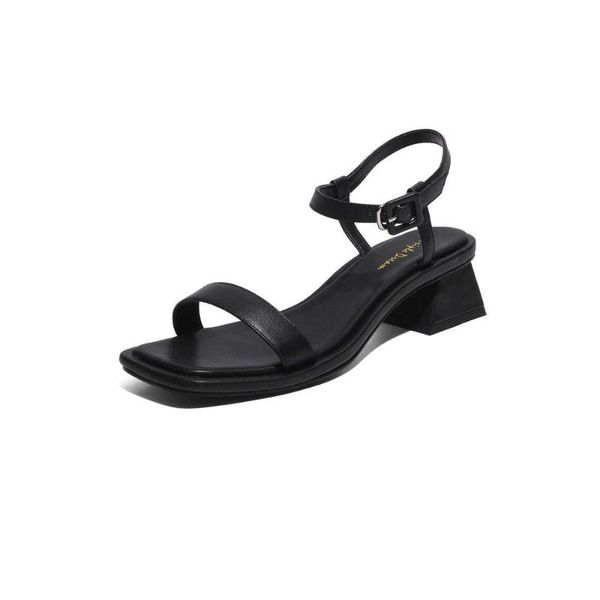 dress shoes 2021 summer fashion women cow leather simple style med heel peep toe beauty lady daily wear sandals l85, Black
dress shoes 2021 summer fashion women cow leather simple style med heel peep toe beauty lady daily wear sandals l85, Black