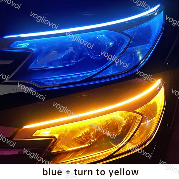 led strips drl car daytime running light flexible waterproof strip auto headlights white turn signal yellow brake flow lights 12v dhl
led strips drl car daytime running light flexible waterproof strip auto headlights white turn signal yellow brake flow lights 12v dhl