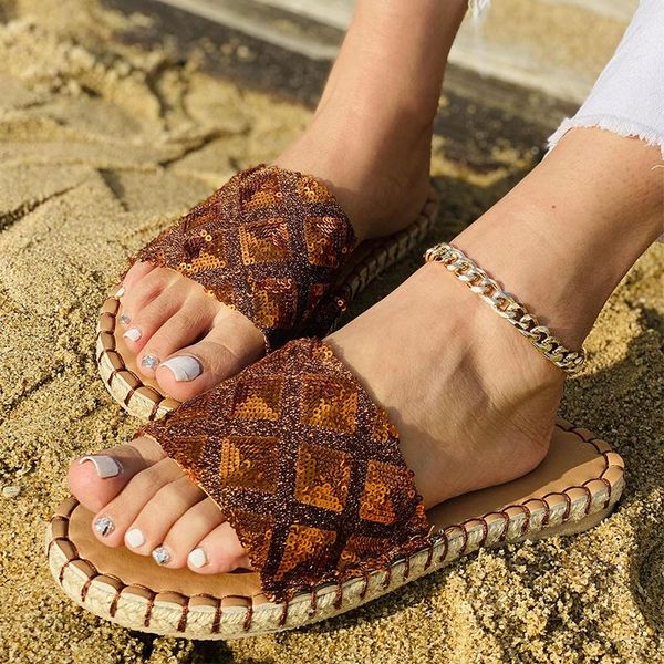 slippers 2021 women bling platform female fashion summer open toe beach flat ladies comfortable sewing shoes plus size, Black
slippers 2021 women bling platform female fashion summer open toe beach flat ladies comfortable sewing shoes plus size, Black