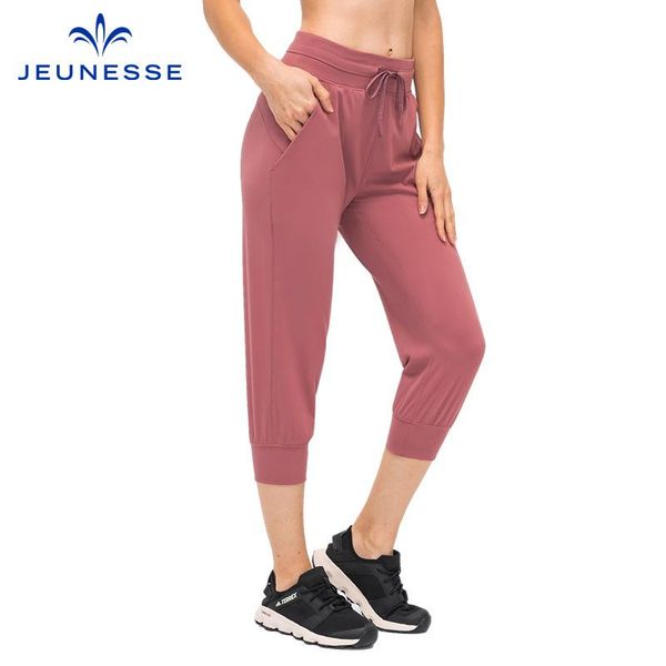 yoga outfit jeunesse step workout sport cropped joggers pants women waist drawstring fitness running capri sweatpants with pocket
yoga outfit jeunesse step workout sport cropped joggers pants women waist drawstring fitness running capri sweatpants with pocket