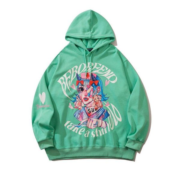 men's hoodies & sweatshirts autumn spring harajuku print cartoon letters hip hop fashion streetwear loose couple outerwear, Black
men's hoodies & sweatshirts autumn spring harajuku print cartoon letters hip hop fashion streetwear loose couple outerwear, Black