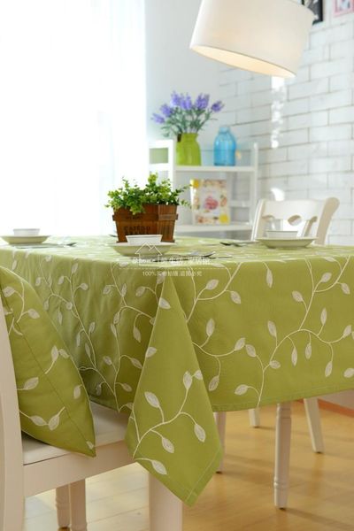 natural tablecloth pastoral floral fabric embroidery cloth green leaves olive round rectangle table cover
natural tablecloth pastoral floral fabric embroidery cloth green leaves olive round rectangle table cover