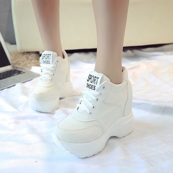 womens vulcanize shoes pu leather sneakers for woman fashion high heels chunky sneakers female platform shoes aa-402
womens vulcanize shoes pu leather sneakers for woman fashion high heels chunky sneakers female platform shoes aa-402