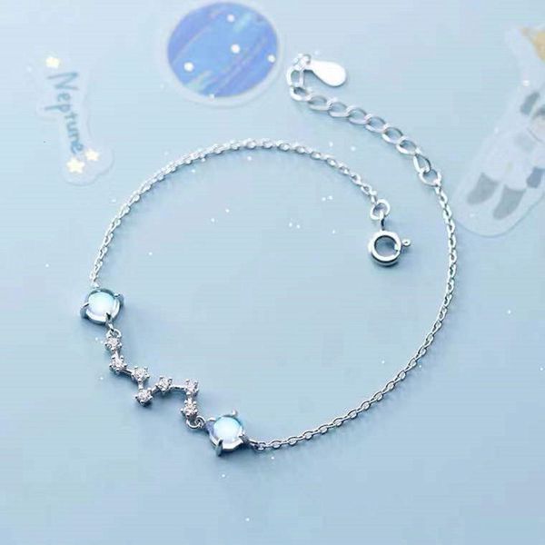 bracelet beidou seven star bracelet women's wind seven color crystal moonlight stone light luxury net red student silver bracelet, Golden;silver
bracelet beidou seven star bracelet women's wind seven color crystal moonlight stone light luxury net red student silver bracelet, Golden;silver