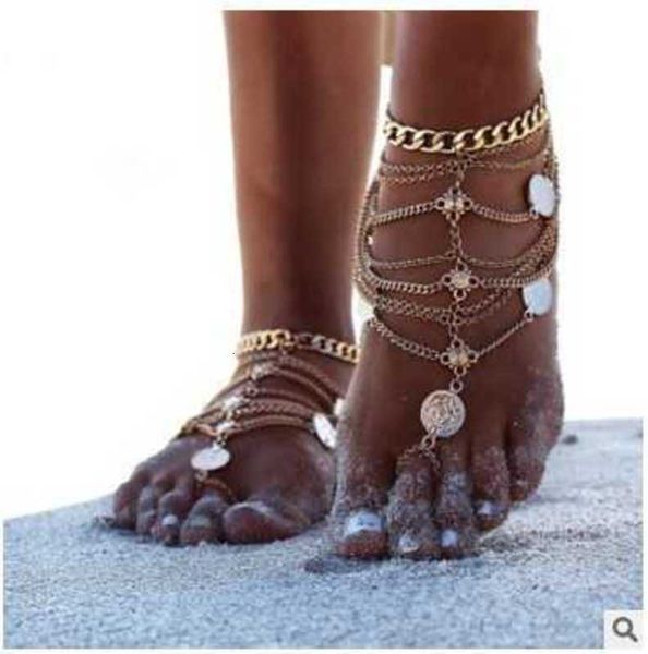selling accsori punk beach metal coin decoration multi layer tassel foot chain, Red;blue
selling accsori punk beach metal coin decoration multi layer tassel foot chain, Red;blue