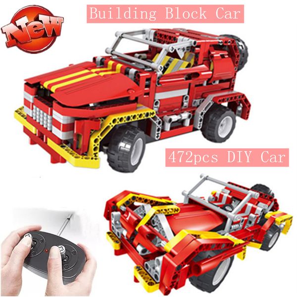 472pcs diy building block car with transform rc car model cross-country sport car assemble technical toy educational toy gifts
472pcs diy building block car with transform rc car model cross-country sport car assemble technical toy educational toy gifts