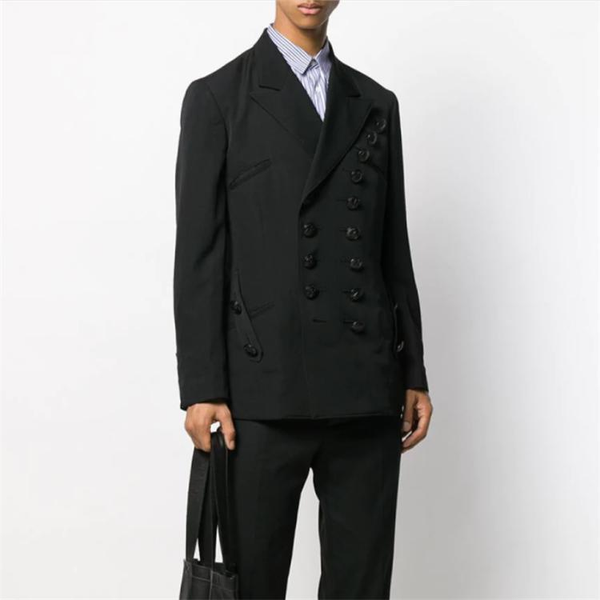 men's suits & blazers xs-6xl men clothing fashion loose suit long sleeve multi button decorative personality versatile jacket plus size, White;black
men's suits & blazers xs-6xl men clothing fashion loose suit long sleeve multi button decorative personality versatile jacket plus size, White;black