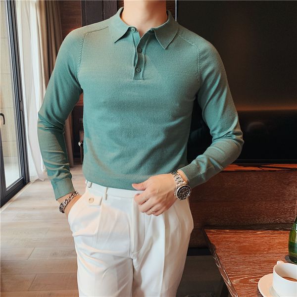 2021 new camisola masculina roupas de moda qualidade turn down collar manga longa slido pullovers malha fino casual puxar homme bfaz, White;black
2021 new camisola masculina roupas de moda qualidade turn down collar manga longa slido pullovers malha fino casual puxar homme bfaz, White;black