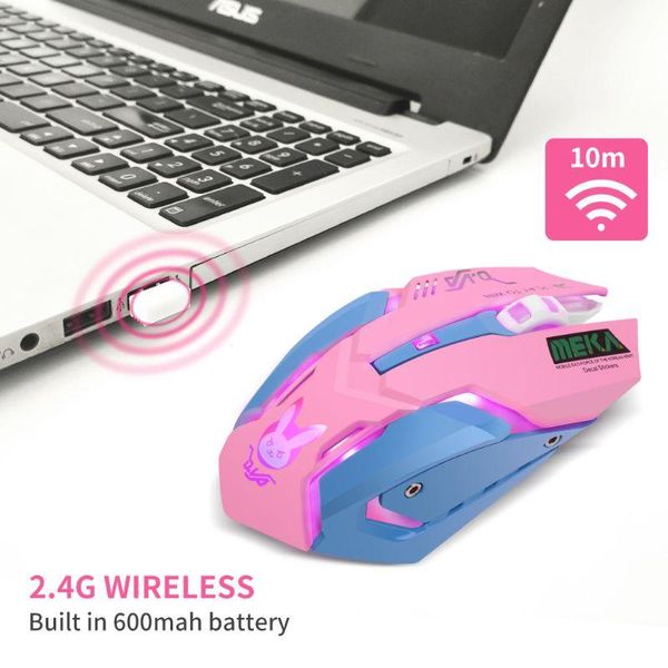 mice rechargeable led backlight optical game 2400dpi 2.4g usb wireless mouse for pc lapcomputer girls student
mice rechargeable led backlight optical game 2400dpi 2.4g usb wireless mouse for pc lapcomputer girls student