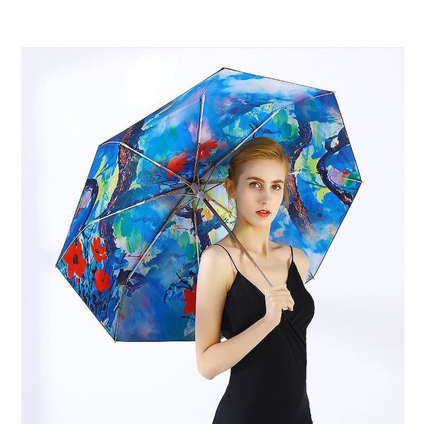 umbrellas sunshade women's rain and sun dual-use wind uv protection large folding umbrella
umbrellas sunshade women's rain and sun dual-use wind uv protection large folding umbrella