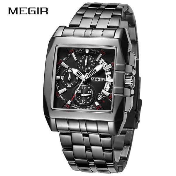 wristwatches megir business men's quartz watches fashion brand chronograph waterproof black wristwatch for man with complete calendar 2, Slivery;brown
wristwatches megir business men's quartz watches fashion brand chronograph waterproof black wristwatch for man with complete calendar 2, Slivery;brown