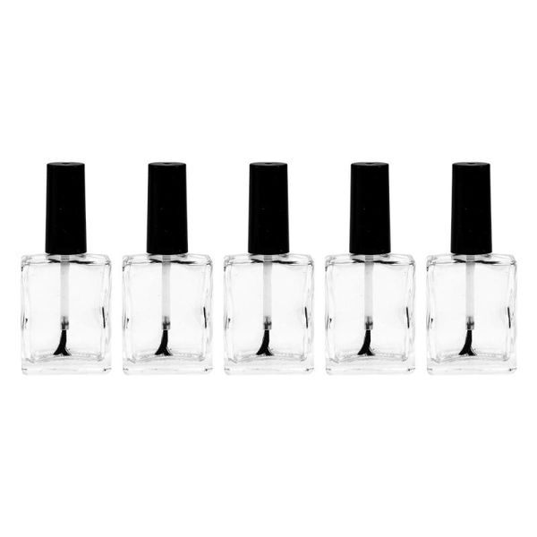 storage bottles & jars 5pcs/pack 5ml empty nail polish bottle with brush inside square shaped clear container
storage bottles & jars 5pcs/pack 5ml empty nail polish bottle with brush inside square shaped clear container