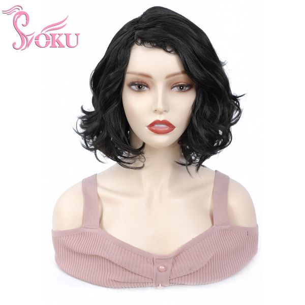 costume accessories wavy synthetic bob wigs for black women side part short curly hair 9 inches shoulder length loose wave wig daily party, Silver
costume accessories wavy synthetic bob wigs for black women side part short curly hair 9 inches shoulder length loose wave wig daily party, Silver