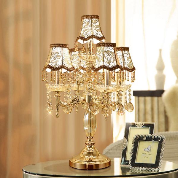 european-style luxury bedroom high-end crystal table lamp nordic creative large villa living room bedroom bedside lamp wf109
european-style luxury bedroom high-end crystal table lamp nordic creative large villa living room bedroom bedside lamp wf109