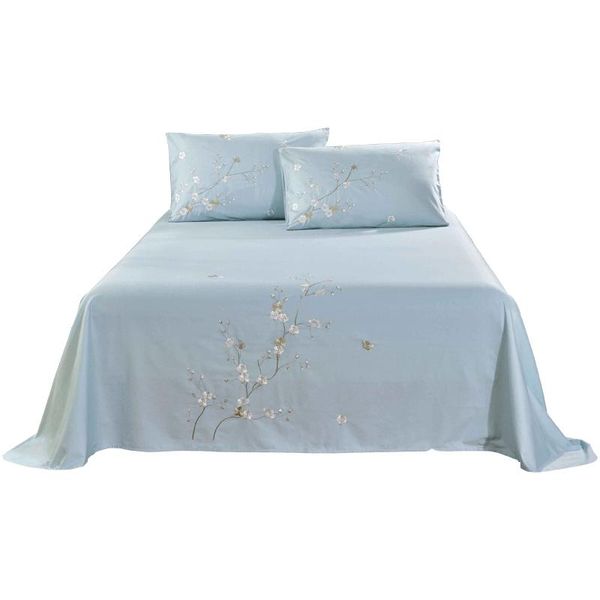 bedding sets pure cotton twill bed linen embroidered flat sheet pillowcase linens twin size set for home blue pink
bedding sets pure cotton twill bed linen embroidered flat sheet pillowcase linens twin size set for home blue pink