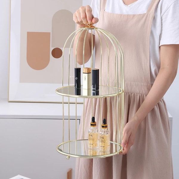storage boxes & bins creative deskcosmetic shelf luxury wrought iron makeup stand bathroom skin care organizer container rack
storage boxes & bins creative deskcosmetic shelf luxury wrought iron makeup stand bathroom skin care organizer container rack