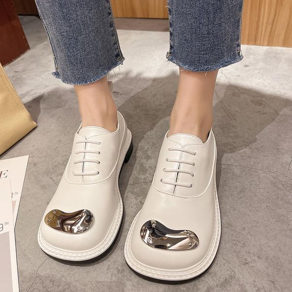 dress shoes rimocy fashion metal buckle low heel women round toe pu leather oxford woman british style lace up square pumps, Black
dress shoes rimocy fashion metal buckle low heel women round toe pu leather oxford woman british style lace up square pumps, Black