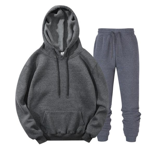 men's tracksuits men hoodies sweatshirts sets hip hop solid color fleece warm threaded cuffs elasticity fashion dark gray sportswear ca
men's tracksuits men hoodies sweatshirts sets hip hop solid color fleece warm threaded cuffs elasticity fashion dark gray sportswear ca