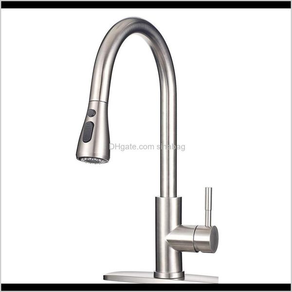 commercial modern stainless steel brushed nickel kitchen faucet with pull down sprayer high arc single handle sink faucets with deck o djfb9
commercial modern stainless steel brushed nickel kitchen faucet with pull down sprayer high arc single handle sink faucets with deck o djfb9