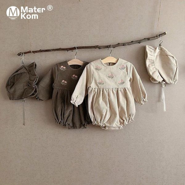 rompers 2021 autumn and winter baby clothing retro embroidery corduroy boys girls print long-sleeved one-piece hooded bodysuits, Blue
rompers 2021 autumn and winter baby clothing retro embroidery corduroy boys girls print long-sleeved one-piece hooded bodysuits, Blue